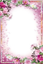 Photo frame - Magnificient Peonies