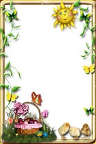 Molduras para fotos - Sunny Easter Day