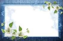 Molduras para fotos - Stylish Jeans Frame