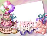 Photo frame - Happy Birthday To You