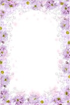 Photo frame - Magenta Flowers