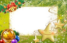 Photo frame - New Year Magic