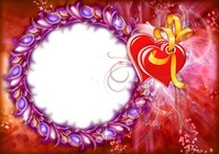Photo frame - Shining Hearts