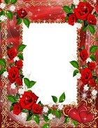 Photo frame - Love in Roses