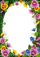 Photo frame - Bright Flowers