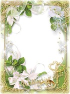 Photo frame - Wedding Rings Love