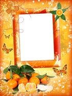 Фоторамка - Mandarine Happiness