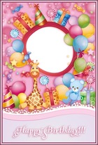 Marco de fotos - Happy Birthday Day