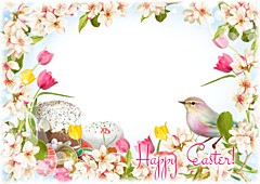 Vi auguro una Pasqua che è luminoso e felice