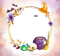 Halloween magic potion
