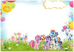 Lovely My little pony characters