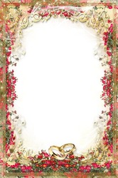 Photo frame - Wedding In Rose Aroma