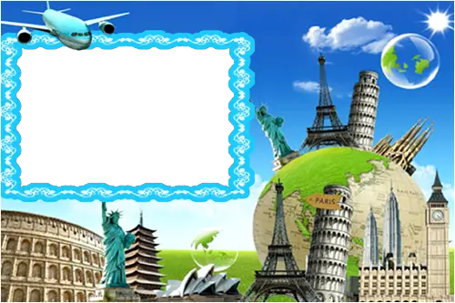 Cadres photo. Vacances