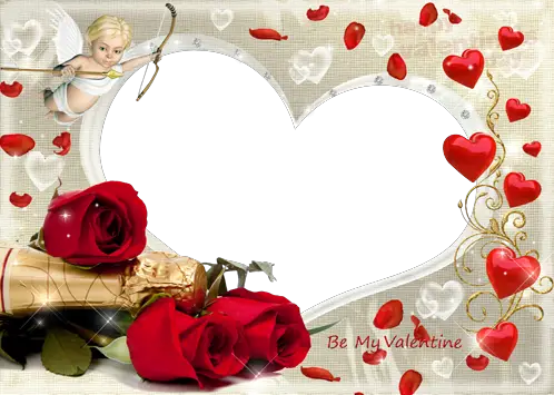 Foto rámeček - Be My Valentine