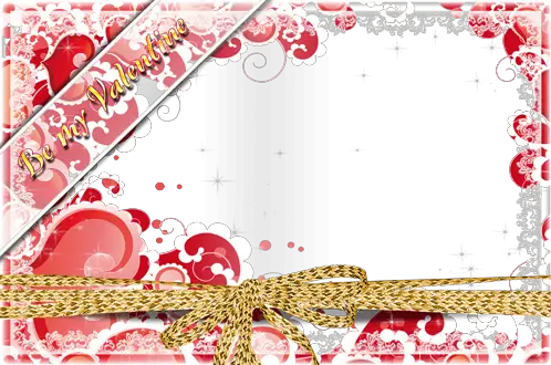 Molduras para fotos - Be My Valentine