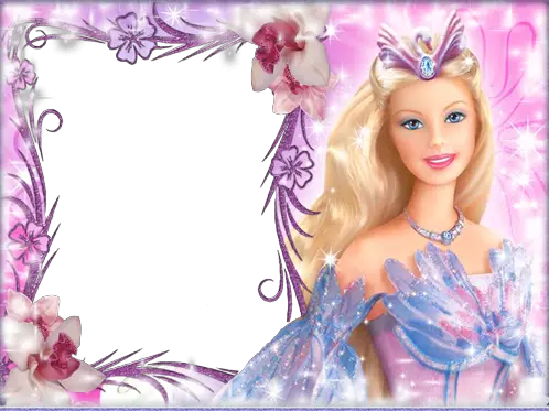 Foto rámeček - Barbie připraven hrát