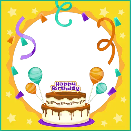 Фоторамка - Big and tasy Birthday cake
