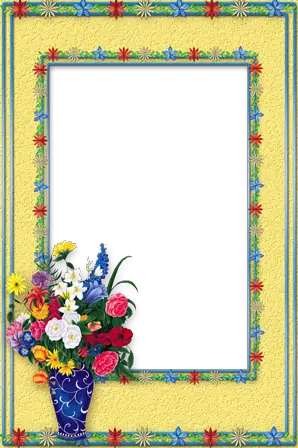 Photo frame - Bunch of flowers