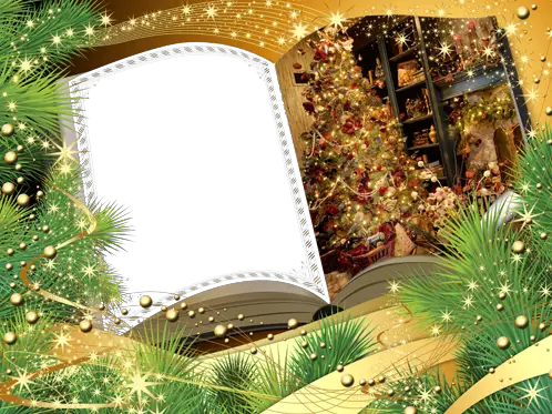 Foto rámeček - Vánoční kniha