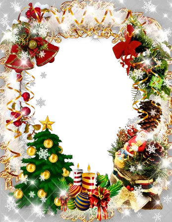 Photo frame - Christmas wreath