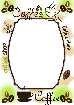 Foto rámeček - Kávový šálek