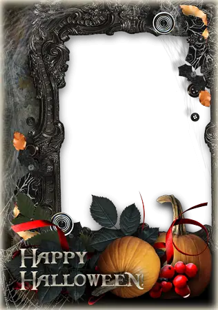 Foto rámeček - Halloween ve starém zámku