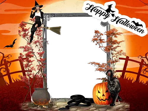 Photo frame - Halloween is a real treat
