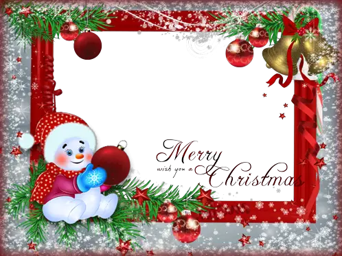 Photo frame - Merry Christmas sweety