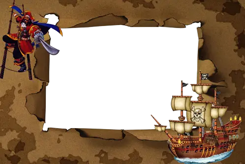 Foto rámeček - Pirate. Nástup do letadla