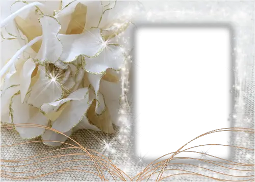 Foto rámeček - Svatební světlo