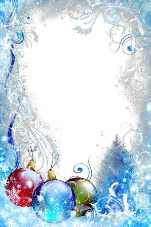 Foto rámeček - Zimní mráz dekorace