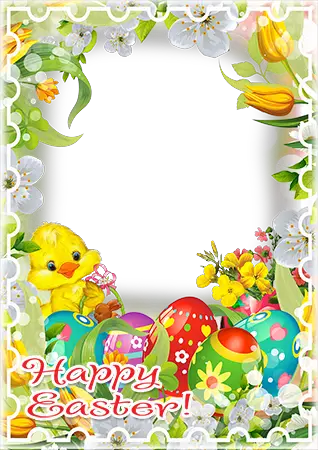 Photo frame - Wishing you a very Happy Easter