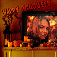 Foto efecto - Happy Halloween decorations