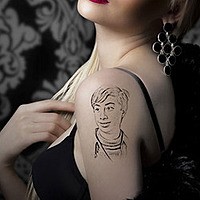 Foto efecto - Blonde Tattoo