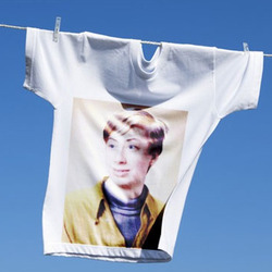 Foto efecto - El secado de la camiseta preferida