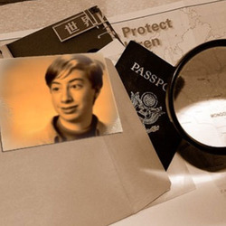 Photo effect - Top secret documents