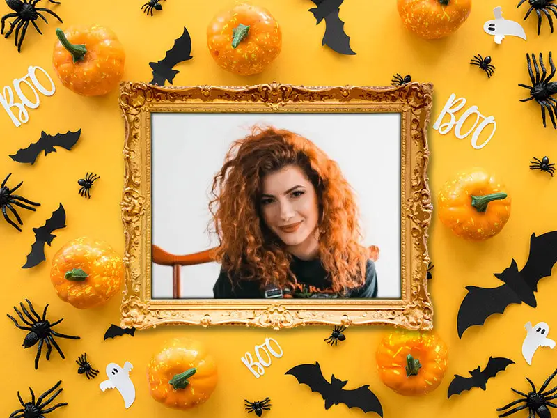 Effetto - Halloween Boo Photo Frame