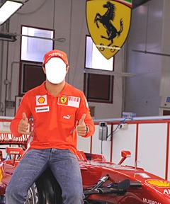 Fórmula 1. De equipo Felipe Massa Ferrari
