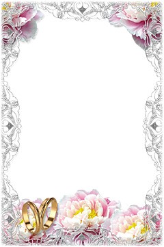 Tender wedding frame