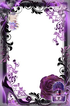 Фиолетовый гламур
