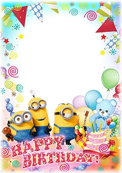 Happy birthday wishes by Minions