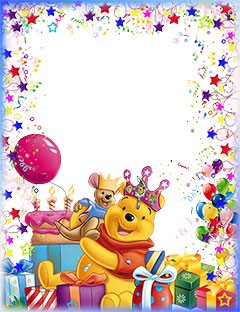 Winnie the Pooh wishes a Happy Birthday