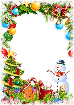 Christmas frame decoration DIY - YouTube