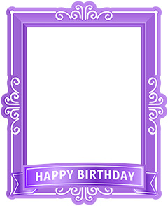 Pink Birthday Frame
