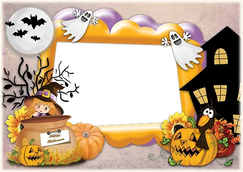 Photo frame - Are you ready for Halloween