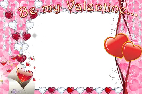 Foto rámeček - Be My Valentine, miláčku
