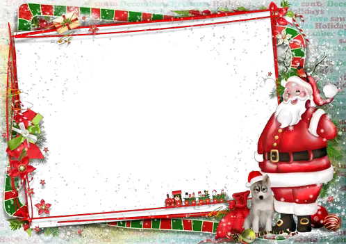 Photo frame - Best wishes from Santa