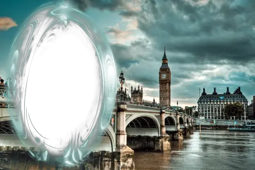 Foto rámeček - Londýn. Big Ben