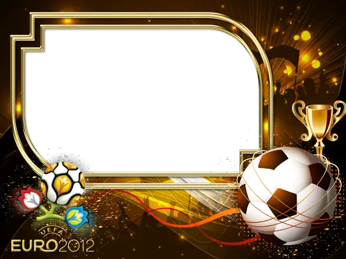 Molduras para fotos - Celebre o Euro 2012