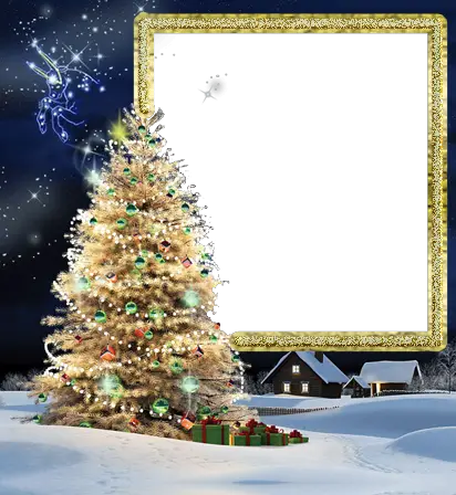 Foto rámeček - Vánoční strom